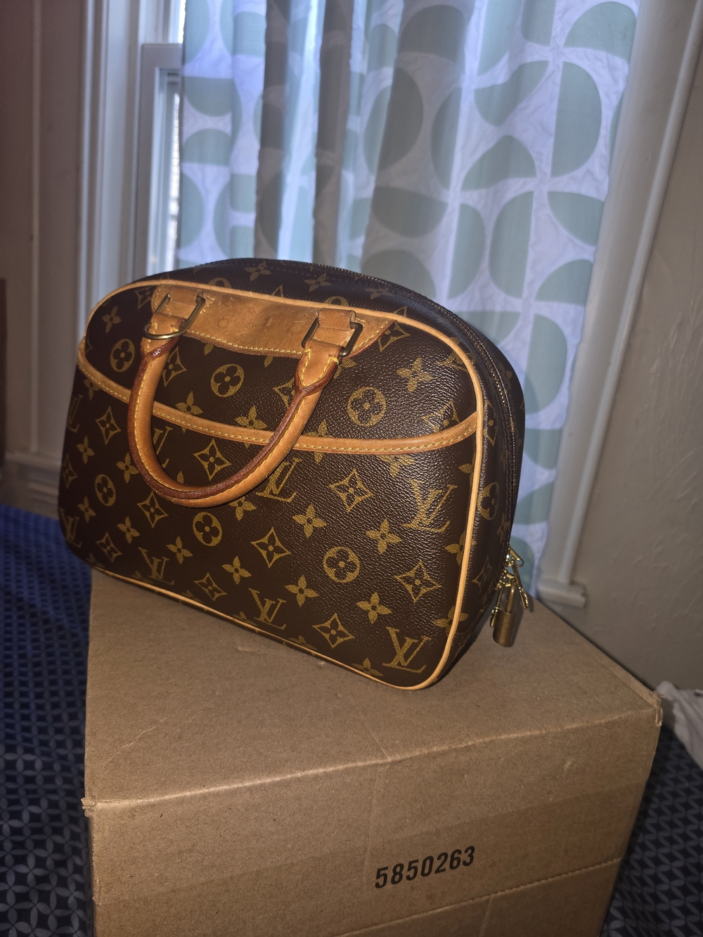 Louis Vuitton Brown Monogram Handbag